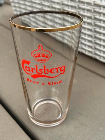 Bijzonder Carlsberg Beer & Stout Glas beschikbaar voor biedingen