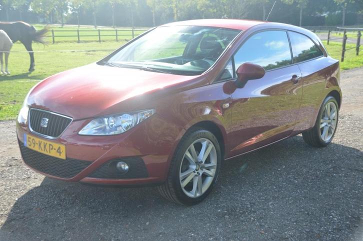 Seat Ibiza SC 1.4 Sport-up 17 inch Clima Cruise, Auto's, Seat, Bedrijf, Ibiza, ABS, Airbags, Airconditioning, Boordcomputer, Cruise Control