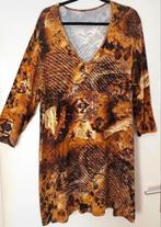 Okergele tuniek/jurk van Twister maat 48 [v], Kleding | Dames, Ophalen of Verzenden, Zo goed als nieuw, Maat 46/48 (XL) of groter