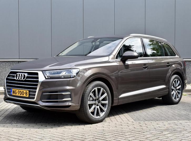 Audi Q7 3.0 TDI Quattro Pro Line S Q7 design-selection Leder, Auto's, Audi, Te koop, Q7, 4x4, ABS, Achteruitrijcamera, Airbags