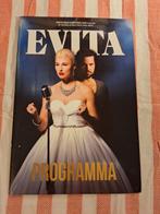 Evita - programmaboekje, Verzamelen, Overige Verzamelen, Ophalen of Verzenden, Zo goed als nieuw