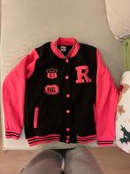 Vest maat XL zwart met neon roze mauwen, Zwart, Maat 46/48 (XL) of groter, Ophalen of Verzenden, Zo goed als nieuw