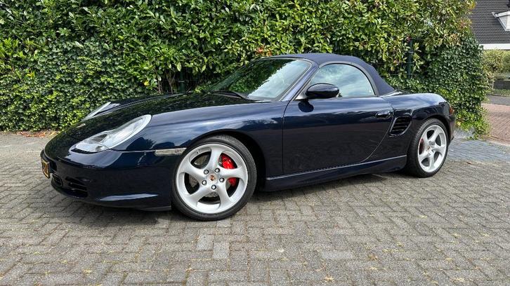Porsche Boxster 3.2 S 2003 Blauw, Auto's, Porsche, Particulier, Boxster, ABS, Airbags, Alarm, Boordcomputer, Centrale vergrendeling