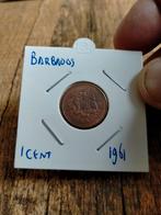 Barbados 1 cent 1961, Postzegels en Munten, Munten | Amerika, Ophalen of Verzenden, Zuid-Amerika, Losse munt