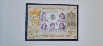 Koninklijke familie  Spanje 1984 beschikbaar voor biedingen