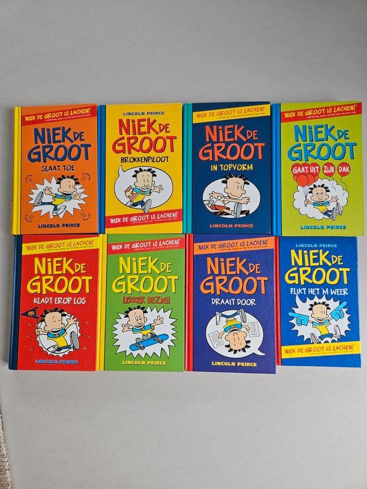 8 Niek de Groot boeken - Zo goed als nieuw!, Boeken, Kinderboeken | Jeugd | onder 10 jaar, Zo goed als nieuw, Fictie algemeen