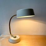 Vintage bureaulamp met flexibele arm, Gebruikt, Vintage mid-century, Ophalen of Verzenden, Metaal