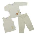 Minimink 3-delige pyamaset maat 12 mnd, Minimink, Nacht- of Onderkleding, Jongetje of Meisje, Nieuw