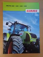 Folder Claas Celtis 426, 436, 446 en 456 Nederlandstalig, Ophalen of Verzenden, Gelezen, Tractor en Landbouw