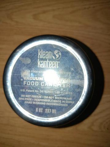 Klean kanteen 237ml food jar. Dubbelwandig  beschikbaar voor biedingen