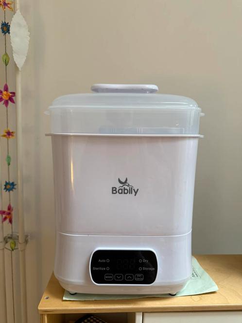 Babily 4-in-1 flessen sterilisator, Kinderen en Baby's, Babyvoeding en Toebehoren, Zo goed als nieuw, Sterilisator, Verzenden