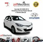 Hyundai i20 2008-2014 Workshop manual op DVD in PDF formaat, Auto diversen, Handleidingen en Instructieboekjes, Verzenden