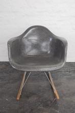 Fibreglass Eames rocking chair Herman Miller, 1968, Ophalen, Grijs, Eén