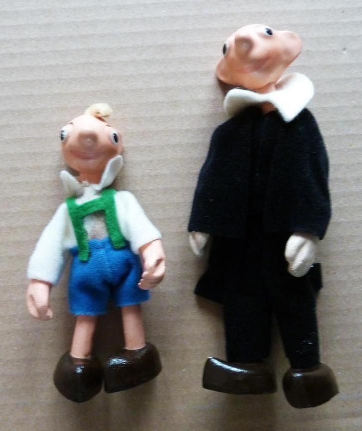 Pejbl en Hurvinek 2 poppen  buigfiguren, Verzamelen, Poppetjes en Figuurtjes, Gebruikt, Ophalen