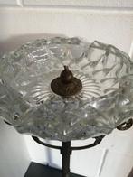 OPKNAPPER ANTIEKE BRONZEN STAANDE ASBAK 65 CM HOOGTE., Ophalen of Verzenden