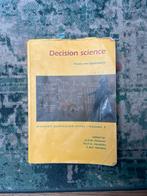 Decision Science - Theorie en toepassingen, Boeken, Studieboeken en Cursussen, Ophalen of Verzenden, Beta, Gelezen, HBO