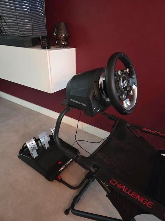 Thrustmaster T-GT 2 – Raceset met stuur, pedalen en kabels, Spelcomputers en Games, Spelcomputers | Xbox | Accessoires, Zo goed als nieuw
