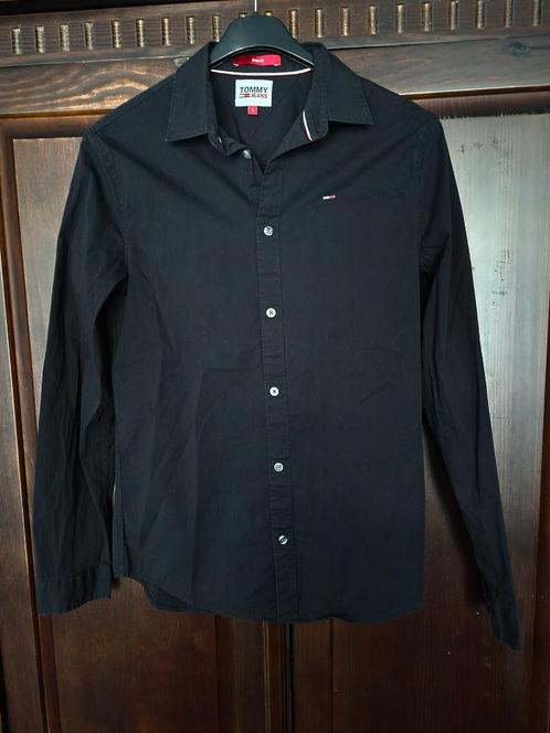 Tommy Hilfiger overhemd, Kleding | Heren, Overhemden, Zo goed als nieuw, Zwart, Ophalen of Verzenden