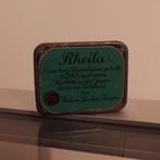 Oud klein blikje Rheila, Verzamelen, Blikken, Verzenden, Gebruikt, Overige