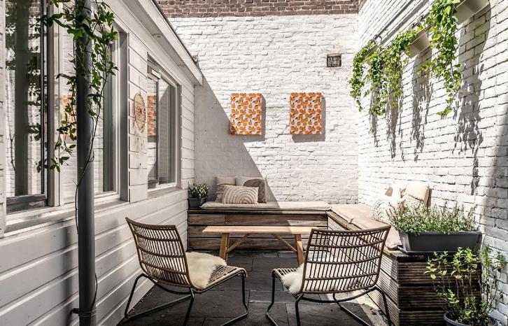 Madison Tuinkussens beige (3x), Tuin en Terras, Tuinmeubel-accessoires, Zo goed als nieuw, Ophalen
