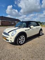 Mini 1.6 16V ONE Cabrio 2006 Wit, Auto's, 4 cilinders, Cabriolet, 4 stoelen, Wit
