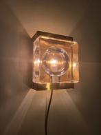 Maritiem lampet wandlamp van Vitrika 1969, Ophalen of Verzenden, Glas, Nvt, Nvt