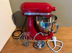 Kitchenaid Artisan rood 4.8L 5KSM12 zeer goede staat, Witgoed en Apparatuur, Keukenmixers, 4 liter of meer, Ophalen, Zo goed als nieuw