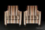 Unieke set BAAN clubfauteuils, Huis en Inrichting, Fauteuils, Ophalen, 75 tot 100 cm, Zo goed als nieuw, Stof