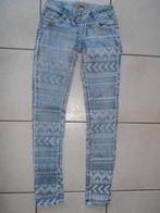 Bedrukte skinny spijkerbroek Monday Primium maat S(M), Gedragen, Blauw, W28 - W29 (confectie 36), Ophalen of Verzenden