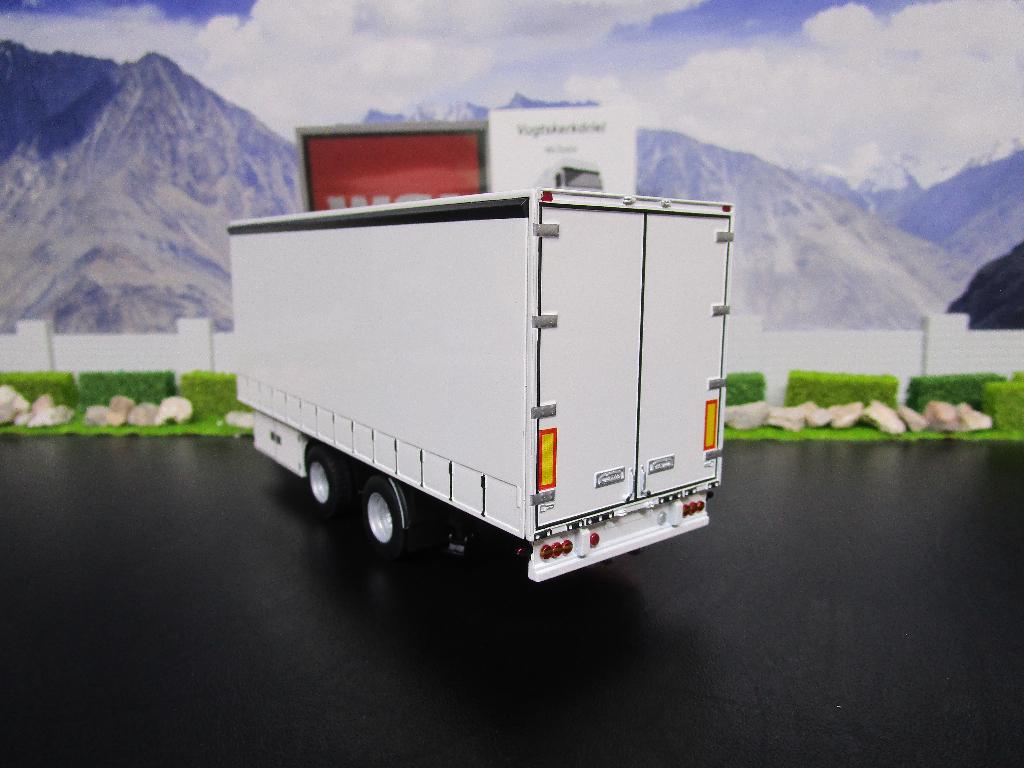 Wsi 03-2030 White Line , Schuifzeilen aanhanger, Ophalen, Nieuw, Bus of Vrachtwagen, Wsi