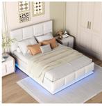 JDEFARF 140 x 200 Opklapbaar opbergbed, Ophalen, Nieuw, 100 cm of meer, Lattenbodem