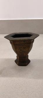 Antieke koperen/messing sirih-houder, Java, begin 20e eeuw, Antiek en Kunst, Antiek | Koper en Brons, Ophalen of Verzenden, Koper