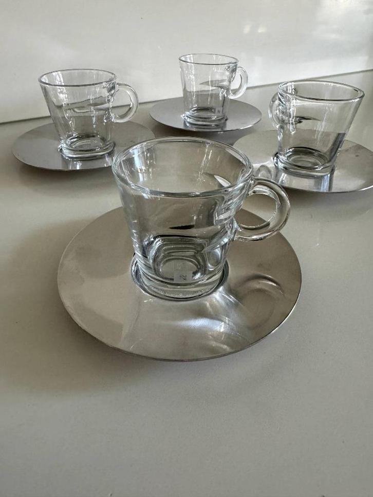 Nespresso Espresso VIEW kopjes, Huis en Inrichting, Keuken | Servies, Nieuw, Kop(pen) en/of Schotel(s), Overige stijlen, Glas