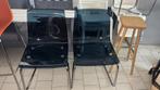 IKEA TOBIAS Eetkamerstoelen Blauw 2x, Ophalen, Zo goed als nieuw, Blauw