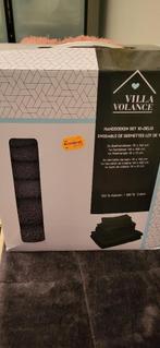 Handdoekenset 10 delig. Villa Volance. Antraciet. Katoen, Huis en Inrichting, Ophalen of Verzenden, Nieuw, Grijs, Handdoek