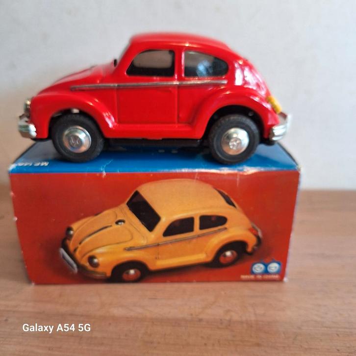 Vintage Voitura VW Kever - MF146, Antiek en Kunst, Antiek | Speelgoed, Verzenden