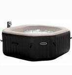 Intex zoutwater jacuzzi, Tuin en Terras, Bubbelbaden en Hottubs, Ophalen, Gebruikt, Afdekzeil