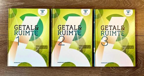 Getal & Ruimte HAVO D Deel 1 t/m 3. Wiskunde 11e editie., Boeken, Schoolboeken, Zo goed als nieuw, Wiskunde B, HAVO, Ophalen of Verzenden