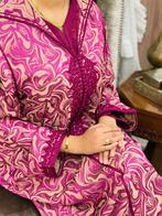 Donkerroze 2 delige Djellaba, Maat 46/48 (XL) of groter, Nieuw, Ophalen of Verzenden, Onbekend