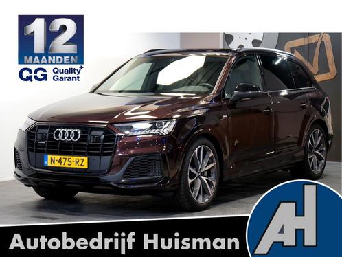 Audi Q7 55 TFSI e quattro 280kW/381pk Aut8 Pro Line S LUCHTV, Auto's, Audi, Bedrijf, Te koop, Q7, 360° camera, 4x4, ABS, Achteruitrijcamera