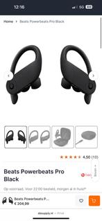 Power Beats Pro draadloze oortjes/ noice cancelling/zwart, Ophalen of Verzenden, Nieuw, In gehoorgang (in-ear), Bluetooth