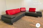 GRATIS LEVERING HEEL NL Design Montel Echt Leer Hoekbank, 250 tot 300 cm, Hoekbank, Leer, Ophalen of Verzenden