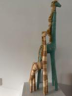 Giraffe  giraffen rafia kinderkamer 80 en 53 cm hoog, Ophalen of Verzenden, Nieuw, Overige typen