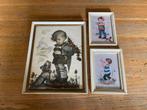 Vintage set van 3 schilderijen, Hummel en Bonnie, Antiek en Kunst, Ophalen of Verzenden