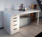 IKEA Bureau-Wit, Ophalen of Verzenden, Zo goed als nieuw