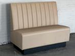 Nieuwe Horeca Eetbank - Retro Stijl - 120cm, Ophalen, Minder dan 75 cm, Rechte bank, Leer
