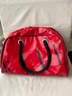 ELLE plastic/vinyl lichtgewicht vintage tas rood zwart, Overige merken, 40 cm of meer, Minder dan 30 cm, Ophalen of Verzenden