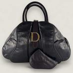Dior Saddle bowling tas en portemonnee, Sieraden, Tassen en Uiterlijk, Ophalen of Verzenden, Gebruikt, Zwart, Handtas