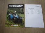 Yamaha Quads ATV brochure folder 1987, Ophalen of Verzenden, Yamaha