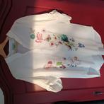 Witte blouse met mooie afbeelding nieuw, Ophalen of Verzenden, Zo goed als nieuw, Maat 38/40 (M), Wit